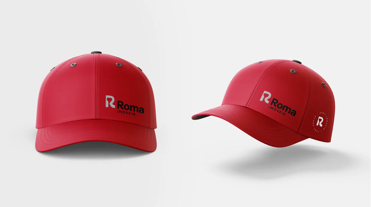 Roma Imóveis boné 