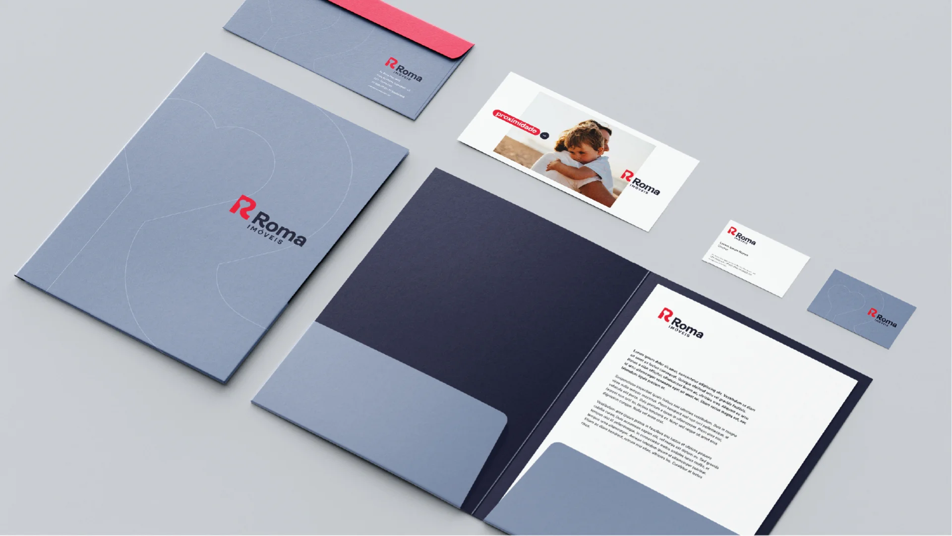 Roma Imóveis papelaria 