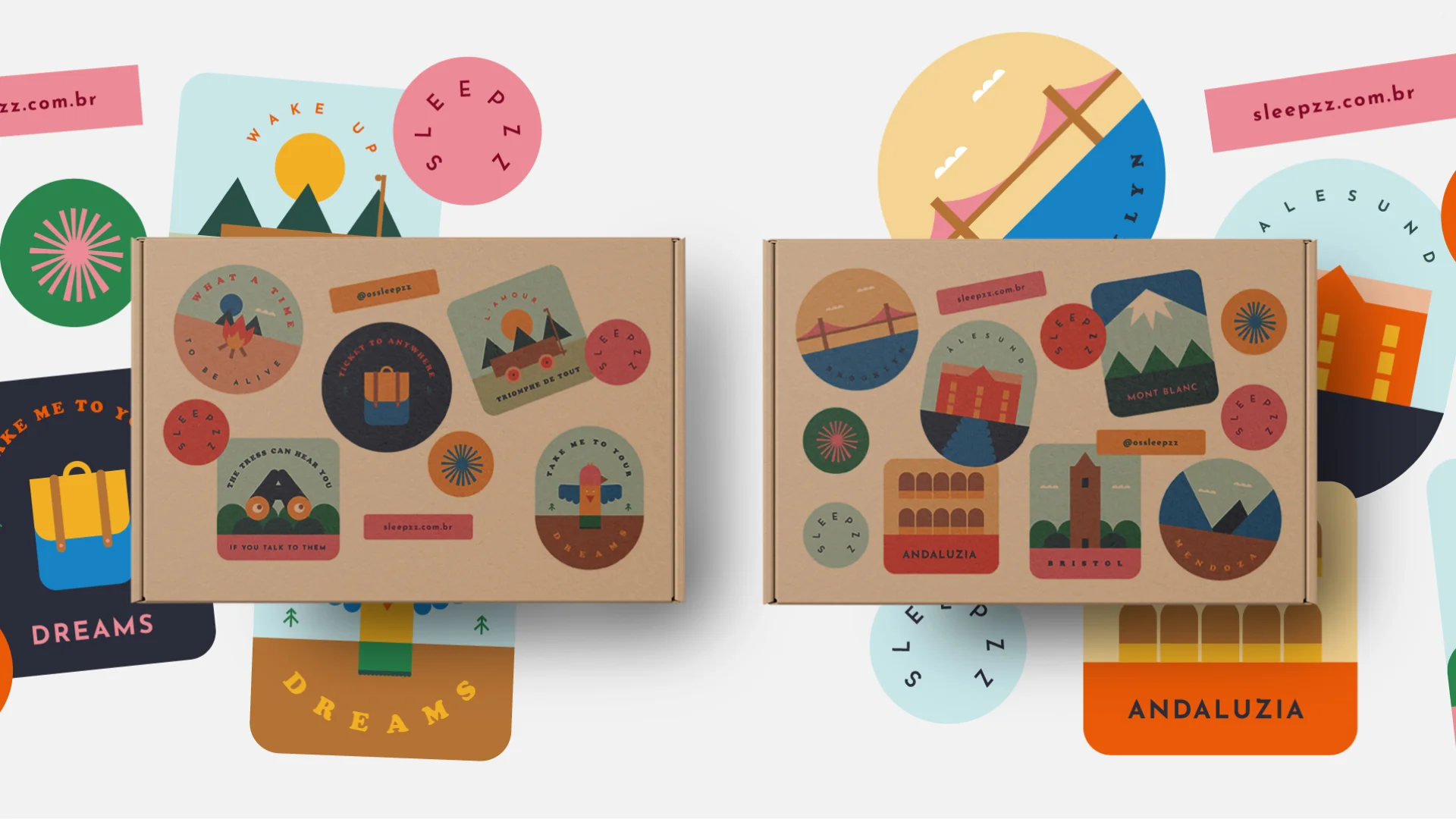 Sleepzz pra viagem: Embalagem