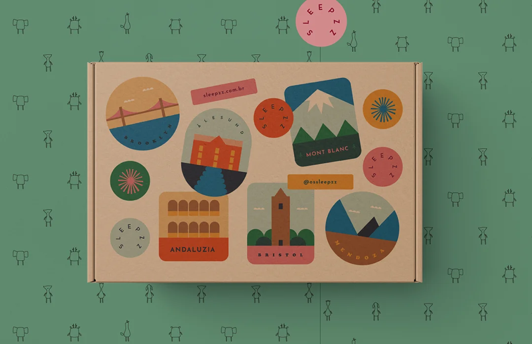 Sleepzz pra viagem: Embalagem